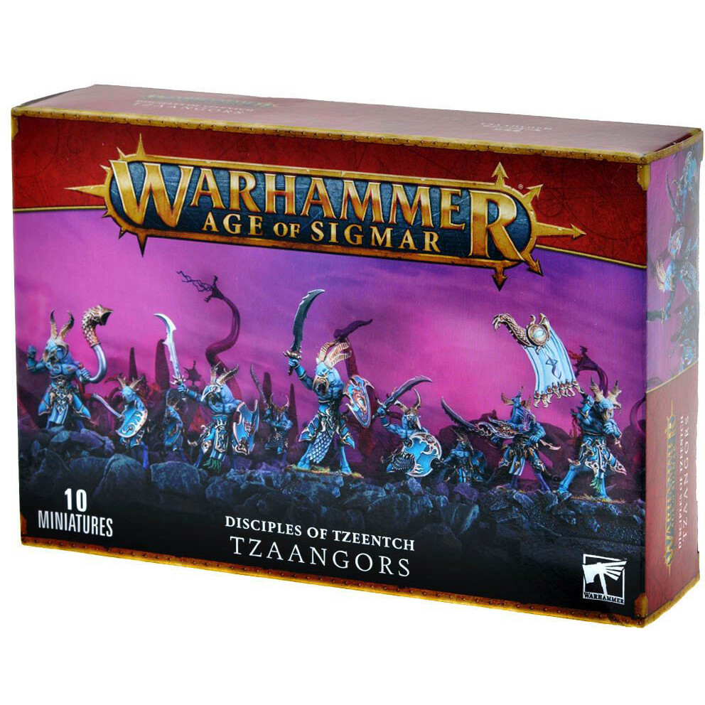 Миниатюры Games Workshop AoS: Disciples Of Tzeentch Tzaangors (2023) - 83-75