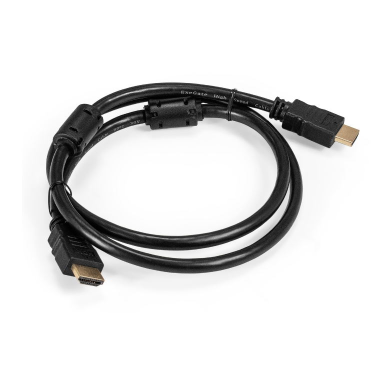 Кабель HDMI - HDMI, 1м, ExeGate EX-CC-HDMI2-1.0F - EX287722RUS