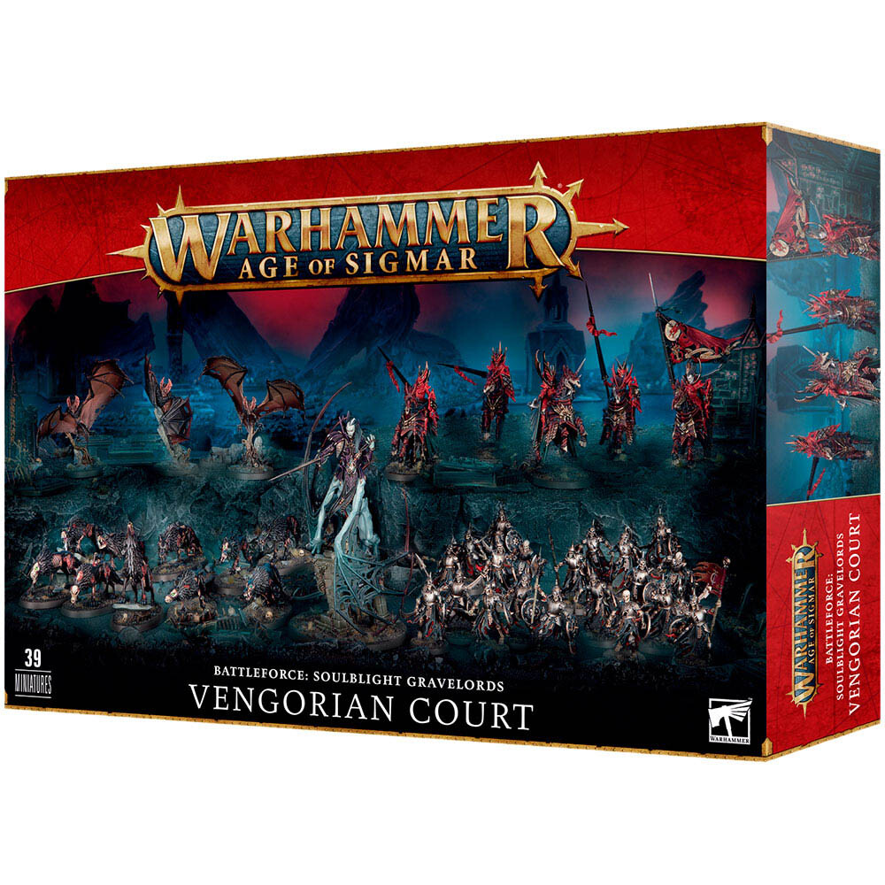 Миниатюры Games Workshop AoS: Soulblight Gravelords Vengorian Court - 91-46