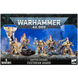 Миниатюры Games Workshop WH40K: Adeptus Custodes Custodian Guard (2022) (01-07)