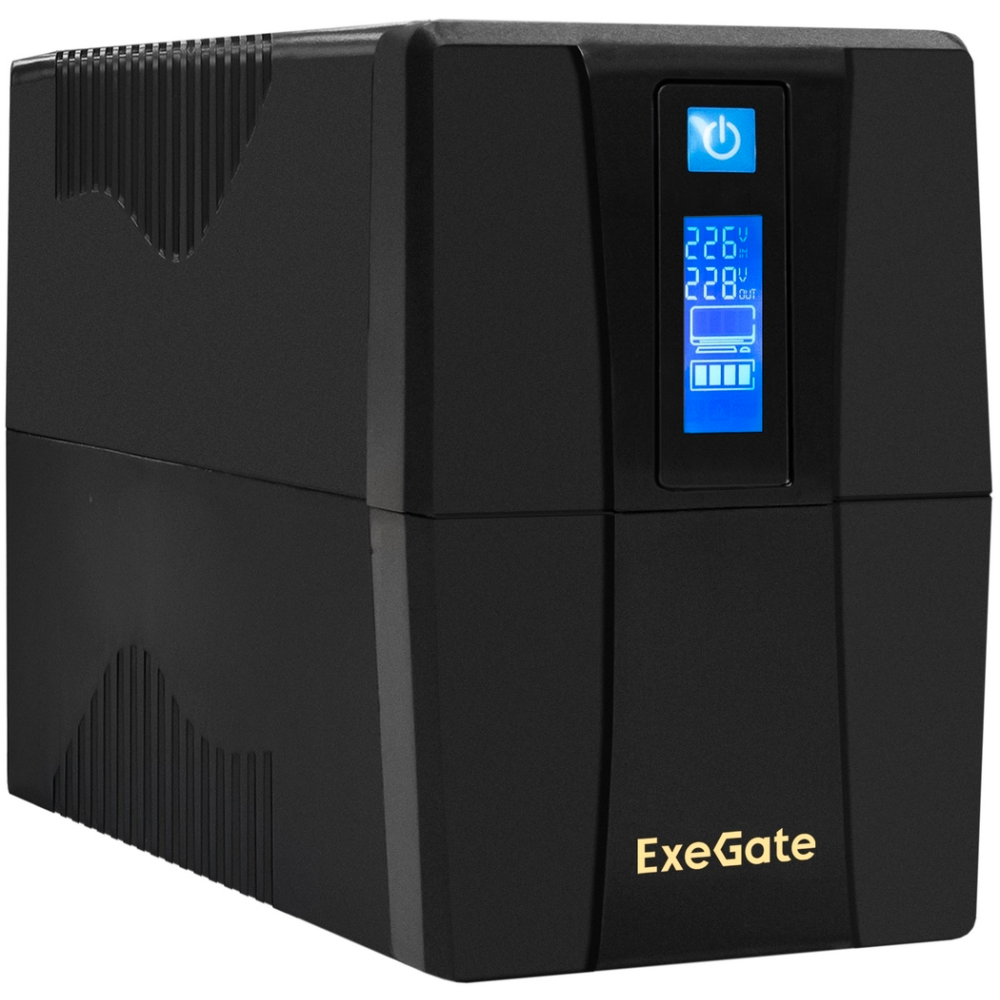 ИБП ExeGate SpecialPro Smart LLB-1000.LCD.AVR.2SH.RJ.USB - EX292621RUS