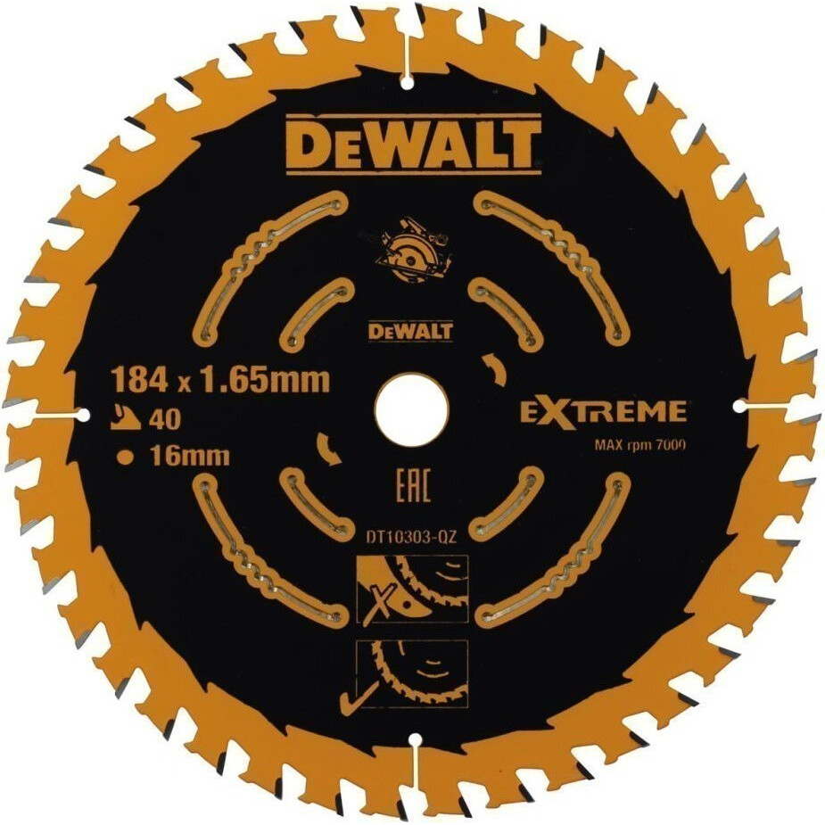 Диск пильный DeWALT DT10303-QZ