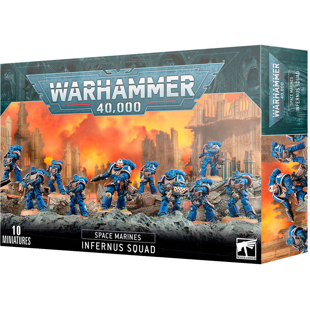 Миниатюры Games Workshop WH40K: Space Marines Infernus Squad - 48-26