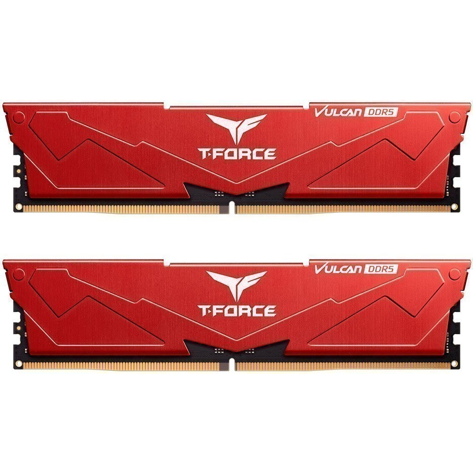 Оперативная память 64Gb DDR5 6000MHz Team T-Force Vulcan (FLRD564G6000HC38ADC01) (2x32Gb KIT)