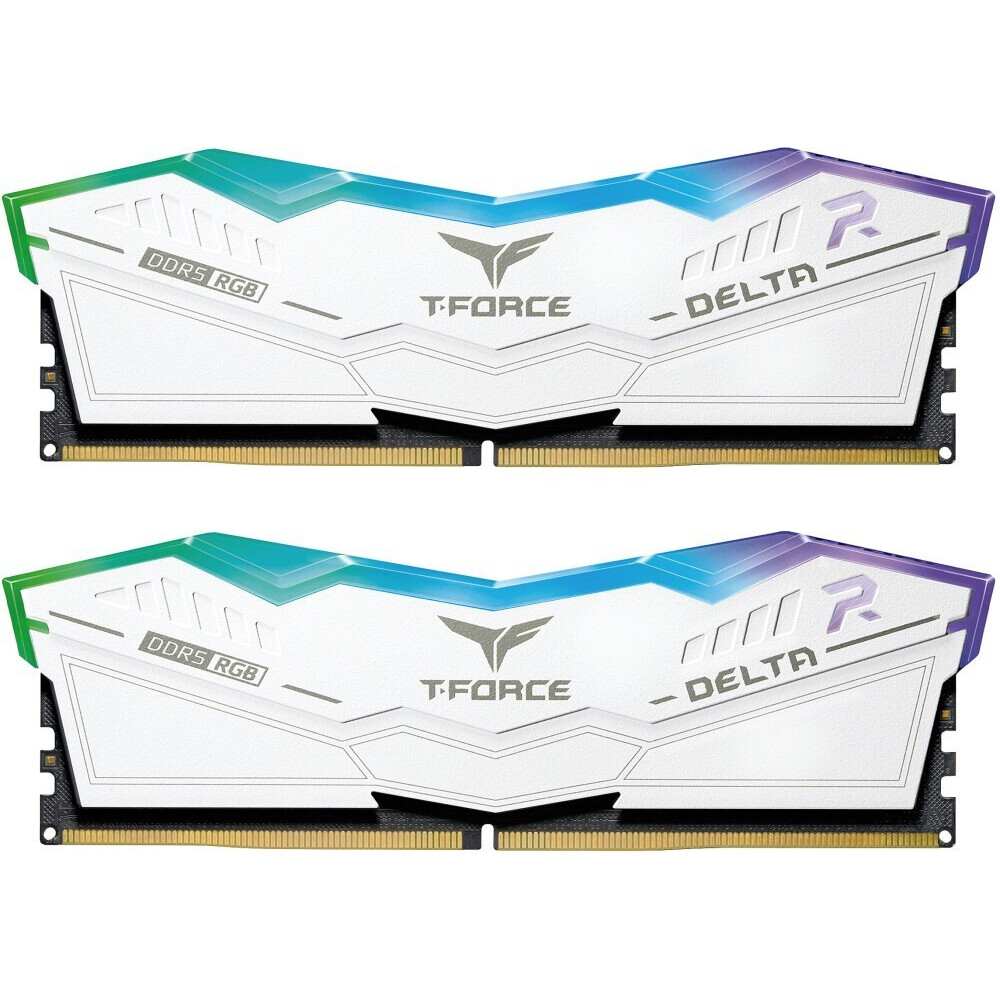 Оперативная память 32Gb DDR5 6400MHz Team T-Force Delta RGB (FF4D532G6400HC32ADC01) (2x16Gb KIT)