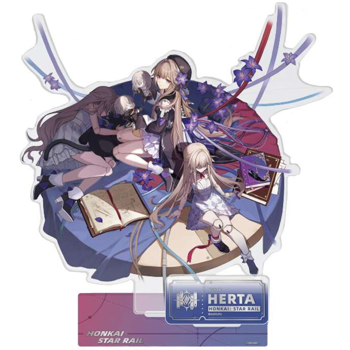 Фигурка miHoYo Honkai: Star Rail Character Standee Erudition Herta - 6975628249725