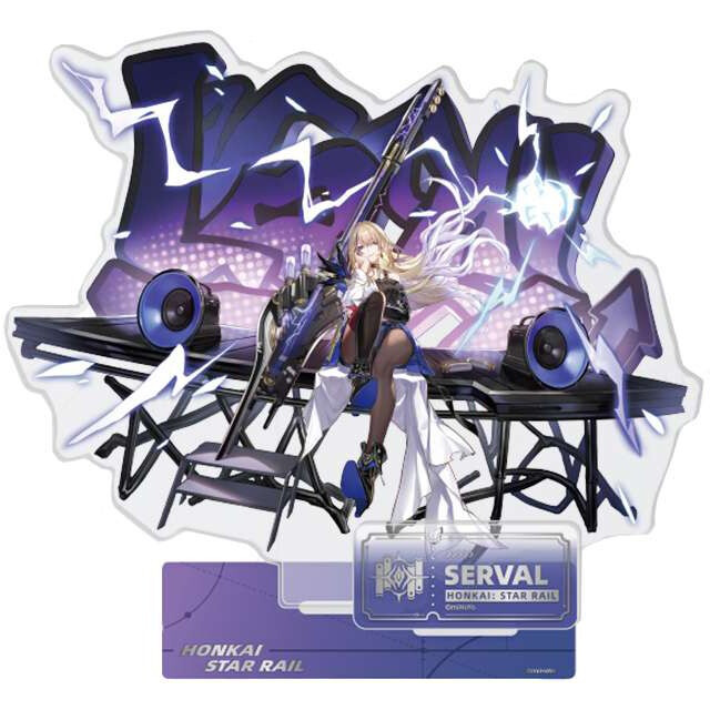 Фигурка miHoYo Honkai: Star Rail Character Standee Erudition Serval - 6976068142584