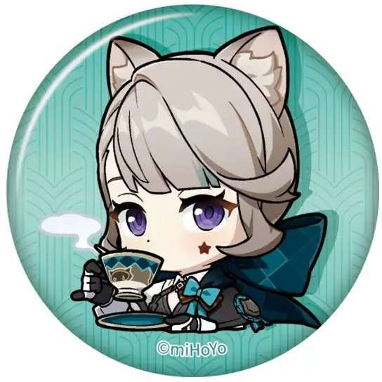 Значок miHoYo Genshin Impact Chibi Expressions Character Can Badge Lynette - 6976525003694