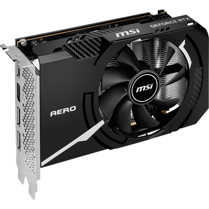 Видеокарта NVIDIA GeForce RTX 4060 MSI OC 8Gb (RTX 4060 AERO ITX 8G OC)