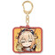 Брелок miHoYo Genshin Impact Chibi Expressions Character Acrylic Keychain Yoimiya (6976068147343)