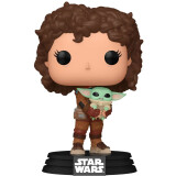 Фигурка Funko POP! Bobble Star Wars Peli Motto with Grogu (76552)