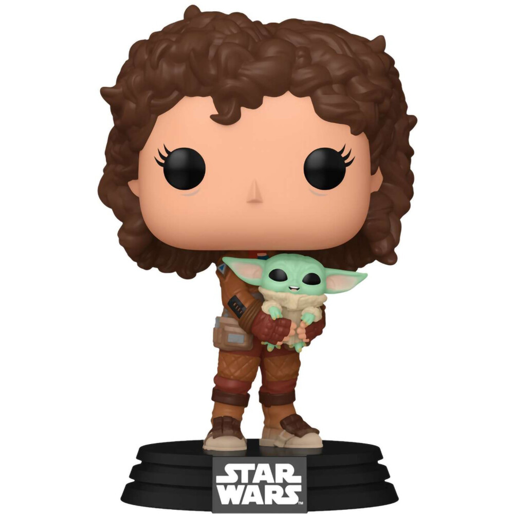 Фигурка Funko POP! Bobble Star Wars Peli Motto with Grogu - 76552