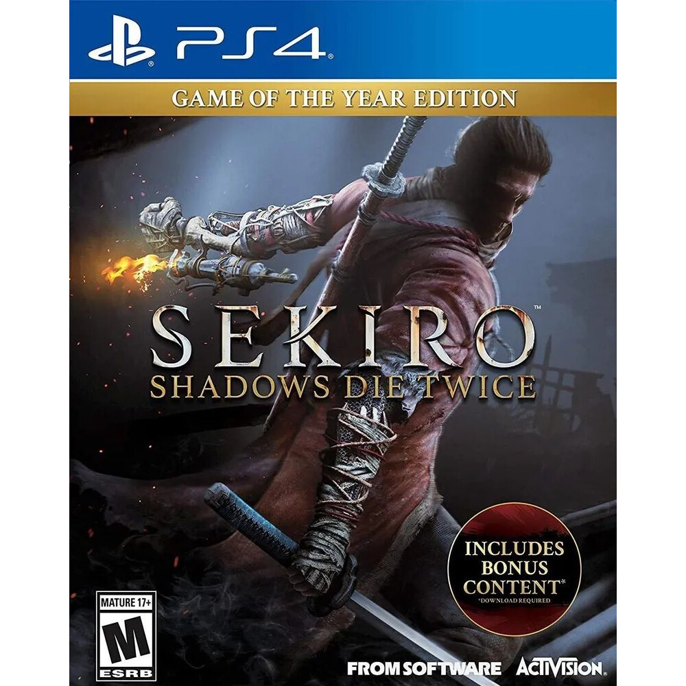 Игра Sekiro: Shadows Die Twice GOTY Edition для Sony PS4: купить в интернет  магазине Регард Москва: цена, характеристики, описание, отзывы