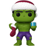 Фигурка Funko POP! Bobble Marvel Holiday Green Hulk (Exc) (74731)