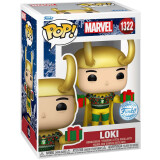 Фигурка Funko POP! Bobble Marvel Holiday Loki w/Sweater (MT) (Exc) (77448)