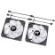 Вентилятор для корпуса Thermaltake CT140 ARGB Sync Fan Black (2-Fan Pack) - CL-F150-PL14SW-A - фото 3