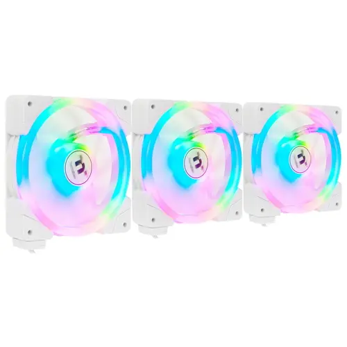 Вентилятор для корпуса Thermaltake Swafan EX12 ARGB Sync Fan White (3-Fan Pack) - CL-F169-PL12SW-A