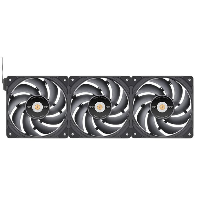 Вентилятор для корпуса Thermaltake Toughfan EX12 Pro High Static Pressure Fan Black (3-Fan Pack) - CL-F171-PL12BL-A