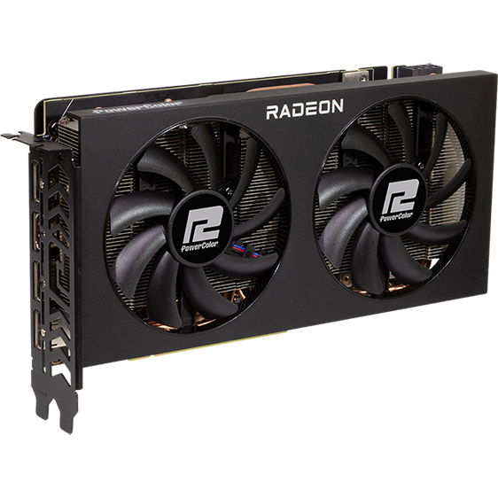 Видеокарта AMD Radeon RX 7600 XT PowerColor Fighter 16Gb (RX7600XT 16G-F)