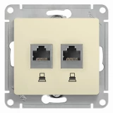 Розетка RJ-45 Systeme Electric GSL000285KK