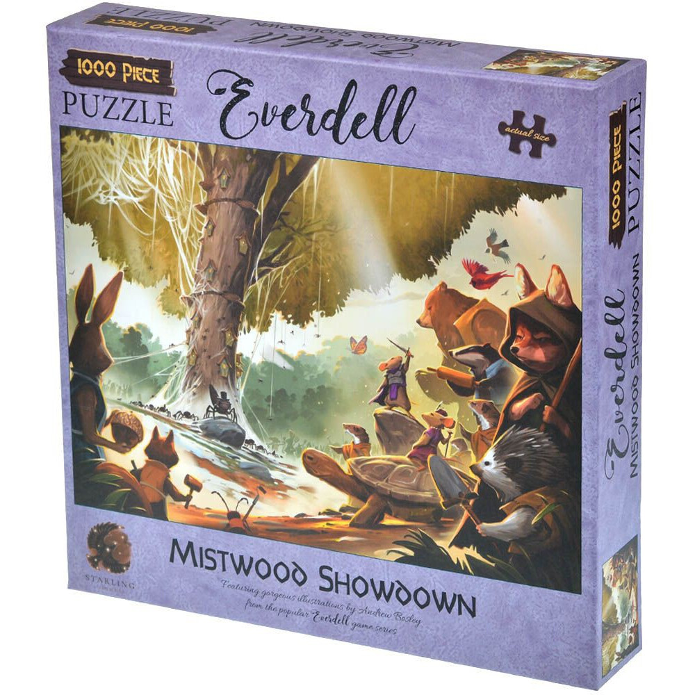 Пазл Starling Games Everdell Mistwood Showdown - 1000 элементов - STG2636EN