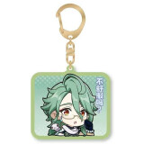 Брелок miHoYo Genshin Impact Chibi Expressions Character Acrylic Keychain Baizhu (6976068143697)