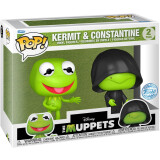 Фигурка Funko POP! Disney Muppets Kermit & Constantine (Exc) 2PK (74588)