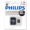 Карта памяти 32Gb MicroSD Philips + SD адаптер (FM32MA45B/97)