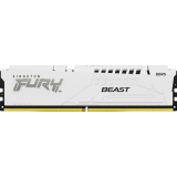 Оперативная память 16Gb DDR5 5600MHz Kingston Fury Beast White (KF556C40BW-16)