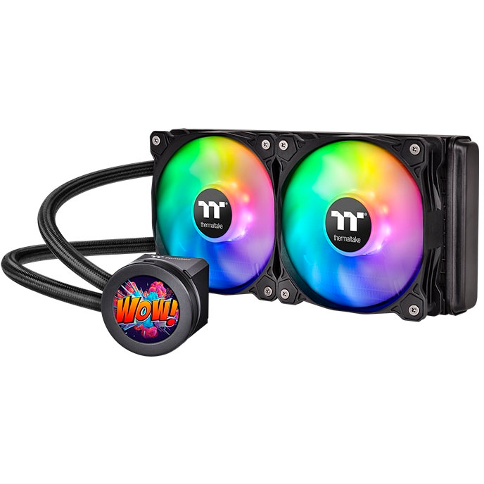 Система жидкостного охлаждения Thermaltake Floe Ultra 240 RGB All-In-One Liquid Cooler - CL-W349-PL12SW-A