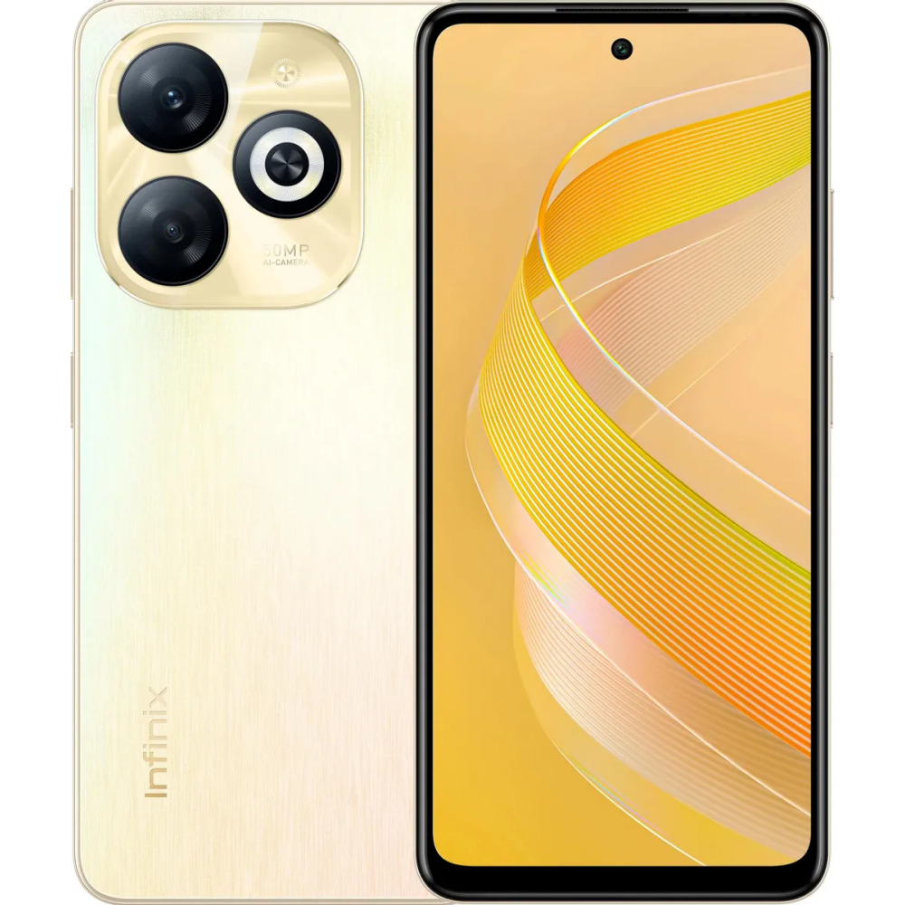 Смартфон Infinix Smart 8 Pro 4/256Gb Shiny Gold