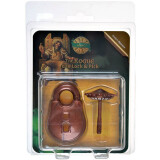 Набор кубиков Tabletop Tycoon PolyHero: Rogue d20 Lock and Pick Set Stout Bronze (PHD2221)