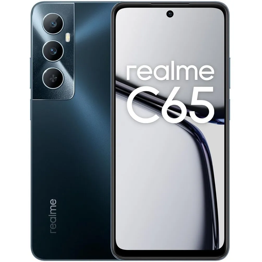 Смартфон Realme C65 8/256Gb Black: купить в интернет магазине Регард  Москва: цена, характеристики, описание, отзывы