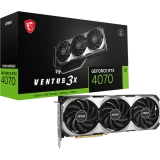 Видеокарта NVIDIA GeForce RTX 4070 MSI 12Gb (RTX 4070 VENTUS 3X E 12G)