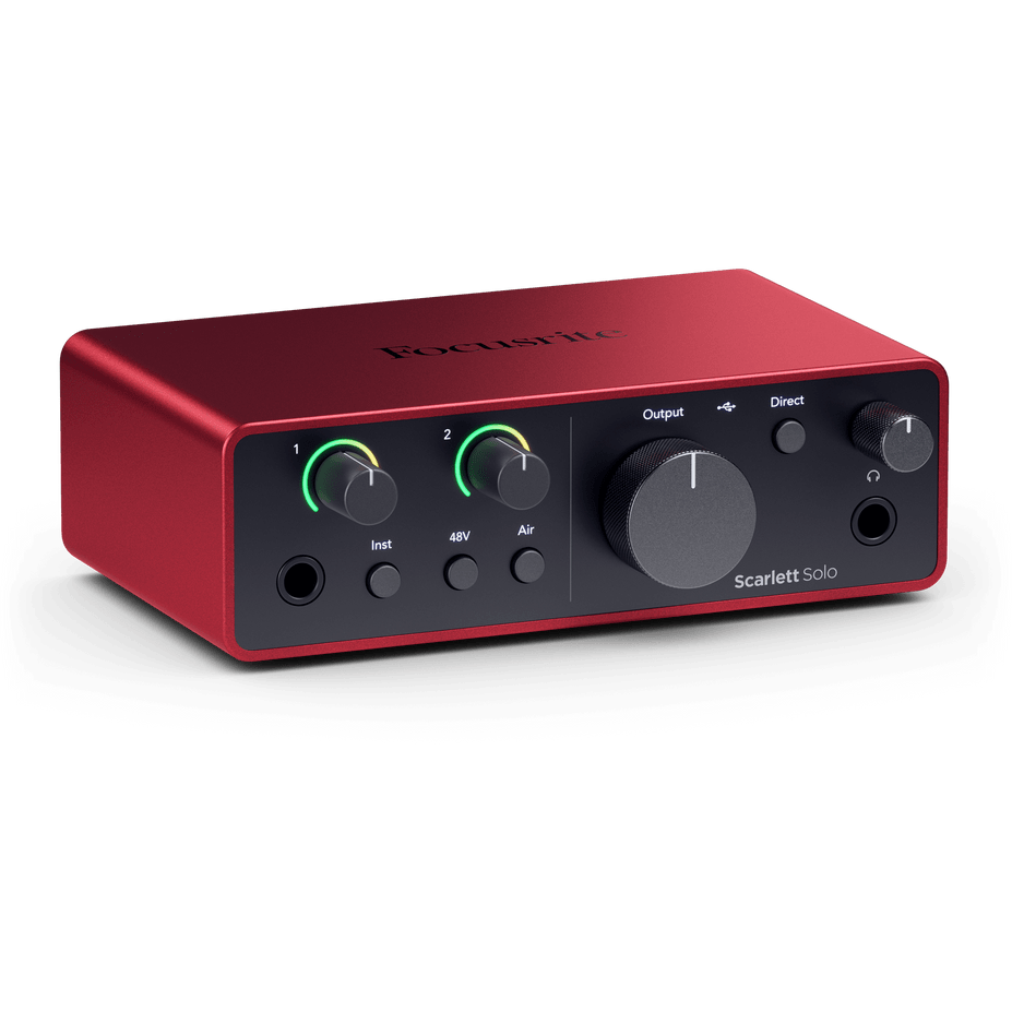 Звуковая карта Focusrite Scarlett Solo 4th Generation