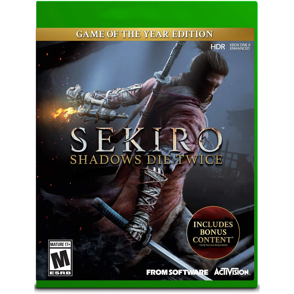 Игра Sekiro: Shadows Die Twice. GOTY для Xbox Series X|S / Xbox One: купить  в интернет магазине Регард Москва: цена, характеристики, описание, отзывы