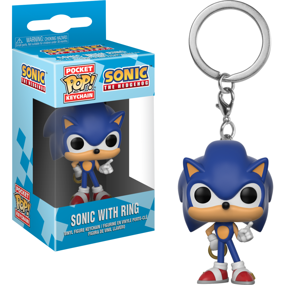 Брелок Funko Pocket POP! Games Sonic with Ring - 20289