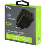 Сетевое зарядное устройство TFN TFN-WC-ACC-65W-BK