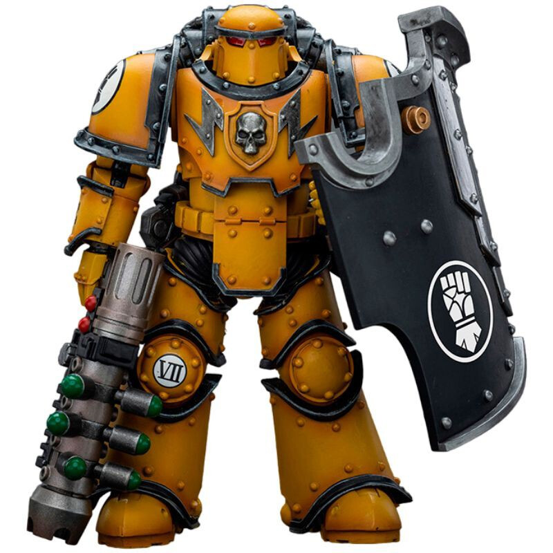 Фигурка JOYTOY Warhammer 30K Imperial Fists Legion MkIII Breacher Squad Legion Breacher with Graviton Gun - JT9114