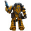 Фигурка JOYTOY Warhammer 30K Imperial Fists Legion MkIII Despoiler Squad Sergeant with Plasma Pistol - JT9084 - фото 2