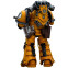 Фигурка JOYTOY Warhammer 30K Imperial Fists Legion MkIII Tactical Squad Legionary with Bolter - JT9077 - фото 2