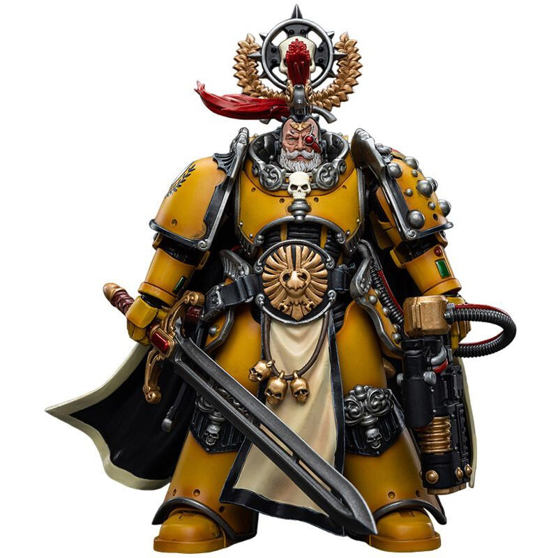 Фигурка JOYTOY Warhammer 30K Imperial Fists Legion Praetor with Power Sword - JT9138