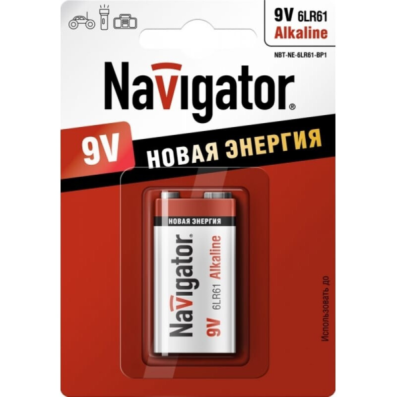 Батарейка Navigator (9V, 1 шт.) - 94756