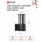 Светильник IN HOME SMOKY-1хA60-BL - 4690612052892 - фото 2