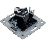 Розетка RJ-45 IEK BRITE BR-K10-1-K01