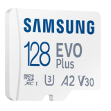 Карта памяти 128Gb MicroSD Samsung EVO Plus + SD адаптер (MB-MC128SA)