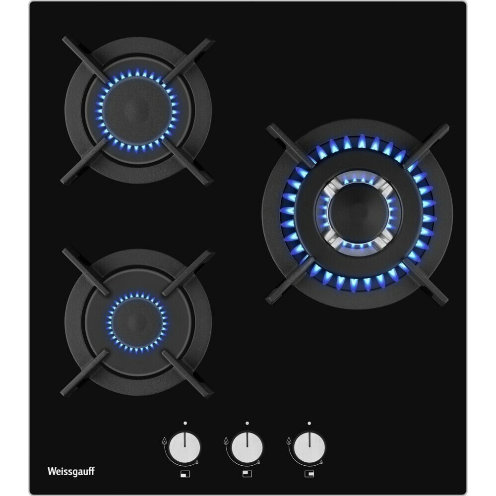 Газовая варочная панель Weissgauff HG 430 BGV - 433206