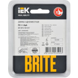 Рамка IEK BRITE BR-M12-M-K47