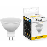 Светодиодная лампочка Feron LB-26 80LED 2700K (7 Вт, GU5.3) (25235)