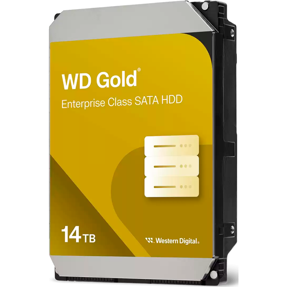 Жёсткий диск 14Tb SATA-III WD Gold (WD142KRYZ)